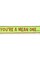 2.5" Your A Mean One Royal Tinsel Ribbon: Lime Green (10 Yards)